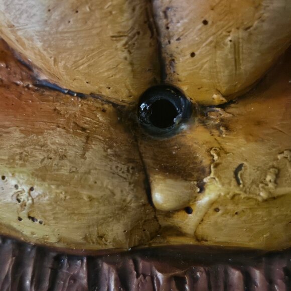 Vintage 2006 Halloween Animated Pumpkin Face Light Up Motion Eyes - Picture 11 of 13